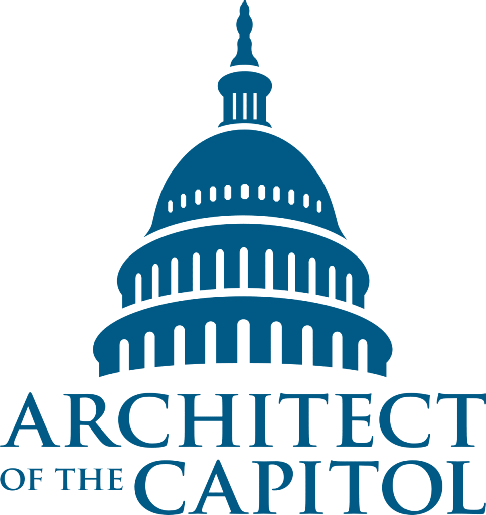 the logo for the capitol building