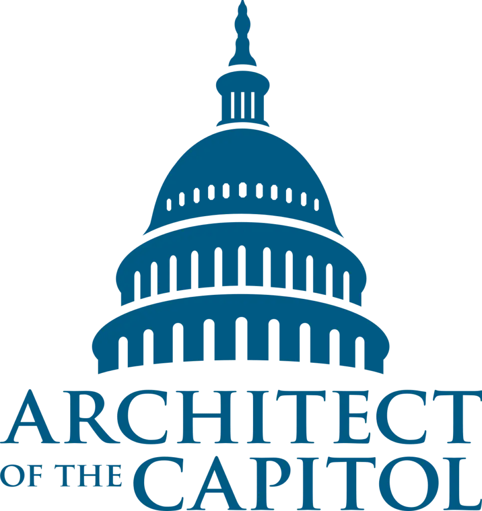 the logo for the capitol building
