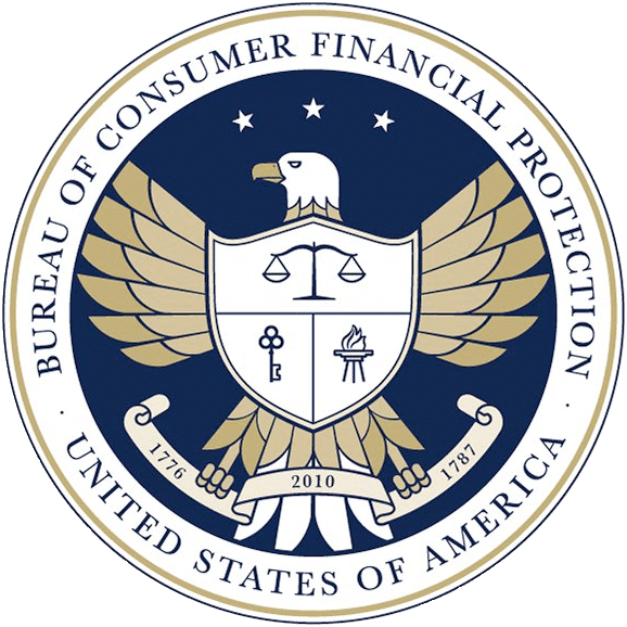 the logo for the department of consumer financial protection